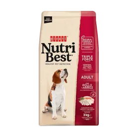 Nutribest Dog Adult Chicken & Rice 3 KG 42381 12,990.00