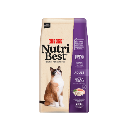 Nutribest Cat Adult Chicken & Rice 2 KG