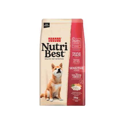 Nutribest Dog Puppy Sensitive Salmon & Rice 3 KG