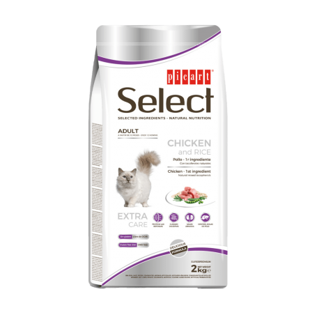 Picart Select Cat Adult Chicken & Rice 2 KG