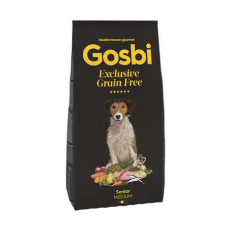 Gosbi Exclusive Grain Free Senior M. 12 Kg