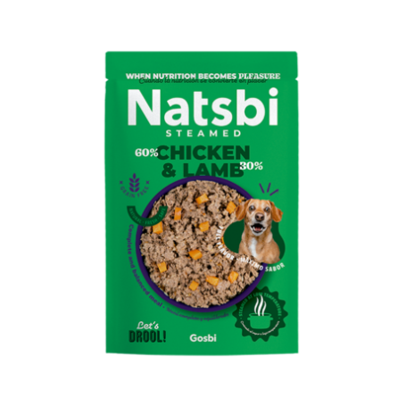 Natsbi Steamed Chicken & Lamb 200 Gr