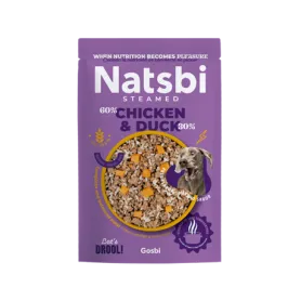 Natsbi Steamed Chicken & Duck  200 Gr