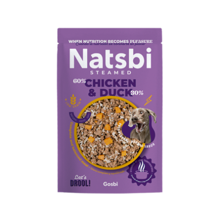 Natsbi Steamed Chicken & Duck  200 Gr