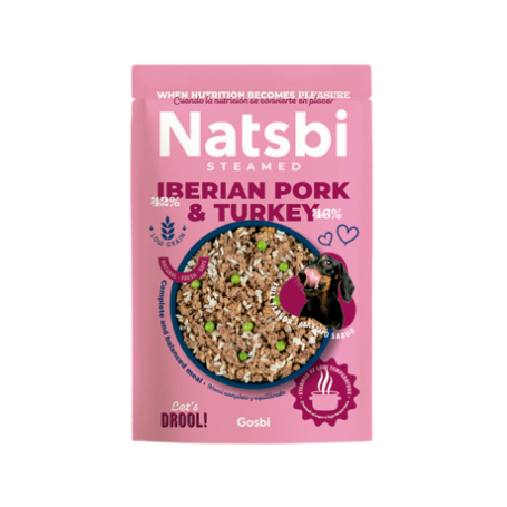 Natsbi Steamed Iberian Pork & Turkey 200 Gr