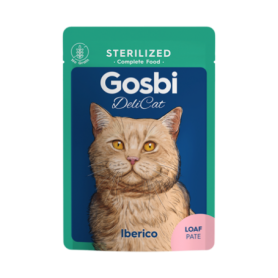 Gosbi Delicat Adult Sterilized Iberico Loaf 70 Gr Gosbi Delicat Adult Sterilized Iberico Loaf 70 Gr