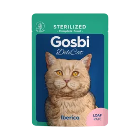 Gosbi Delicat Adult Sterilized Iberico Loaf 70 Gr