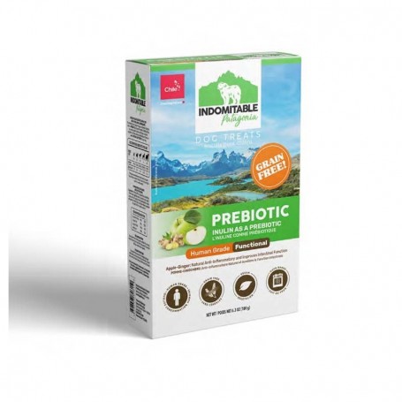 Indomitable Galleta Prebiotico Jengibre Manzana 180 Gr
