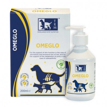 Suplemento Nutricional Omeglo TRM Omega 3 y 6 Perros y Gatos
