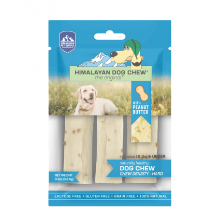 Himalayan Dog Chew Barrita de Mantequilla de maní S 93g