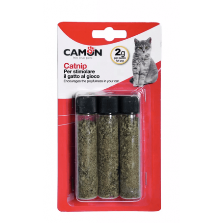 Camon Tubos Hierba Gatera/Catnip x 3