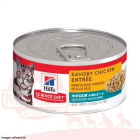 Pack 24 uds Hills Feline Indoor Savory Chicken Humedo 156 grs 42646...