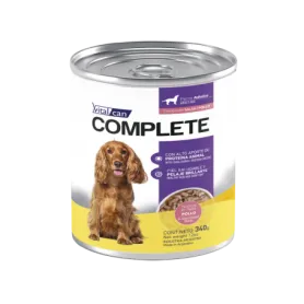 Pack 12 Vitalcan Complete Trocitos En Salsa Pollo Perro Adulto - 34...