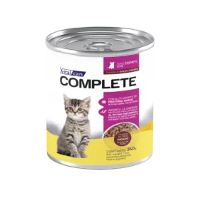 Pack 12 Vitalcan Complete Trocitos En Salsa Higado Gato Cachorro - ...