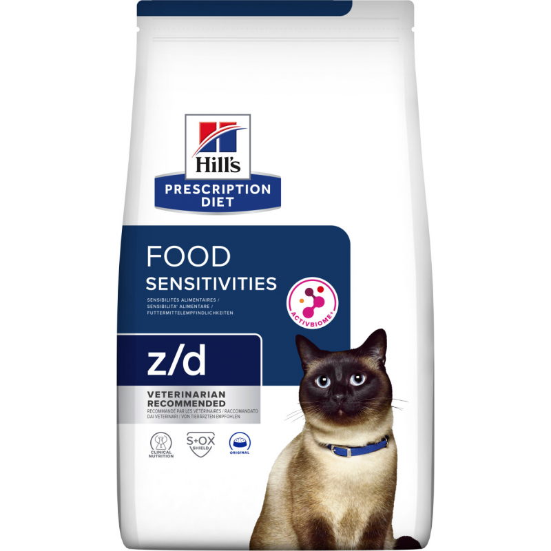 Hills Prescription Diet z/d, Sensibilidades Alimentarias, alimento