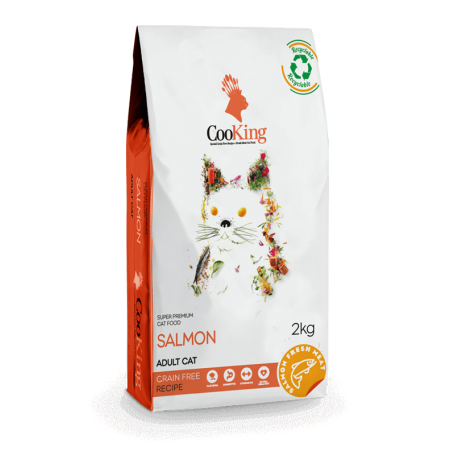 Cooking Gato Adulto Grain Free Salmón 8 kg