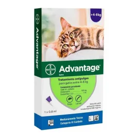 Advantage Para Gatos de 4 a 8 Kg 34910 11,990.00