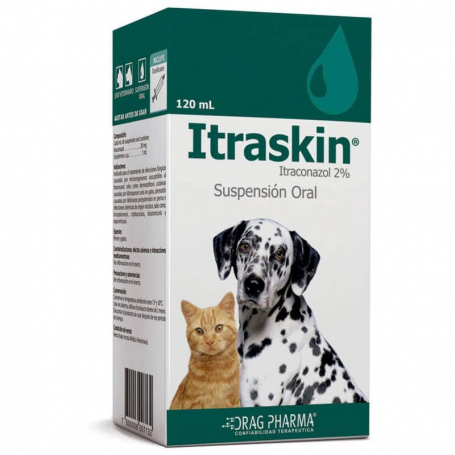 Itraskin 120ml Suspensión oral.