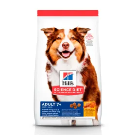 Hills Science Diet Adult 7+ alimento para perro senior sabor pollo ...