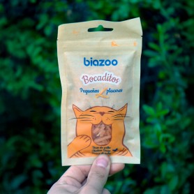 Golosina para Gatos Biazoo Bocaditos de Pollo 50 grs Golosina para Gatos Biazoo Bocaditos de Pollo 50 grs