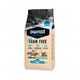 Ownat Just Grain Free Perro Adulto Trucha 3 Kg Ownat Just Grain Free Perro Adulto Trucha 3 Kg