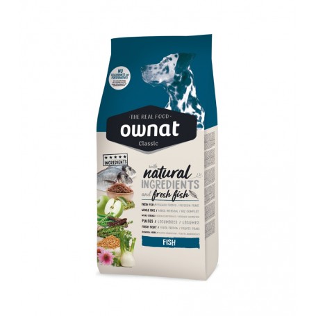 Ownat Classic Perro Adulto Pescado Fresco 12 Kg