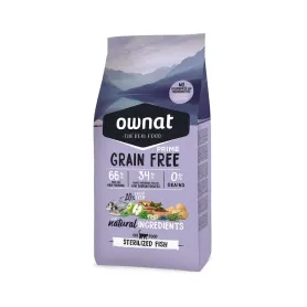 Ownat Just Grain Free Gato Esterilizado Pescado 1 Kg