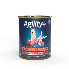 Pack 12 Latas Agility Perro Strong Heart 340 Gr Pack 12 Latas Agility Perro Strong Heart 340 Gr