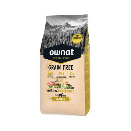 Ownat Just Grain Free Perro Junior 3 Kg
