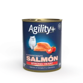 Pack 12 Latas Agility Gato Strong Heart 340 Gr