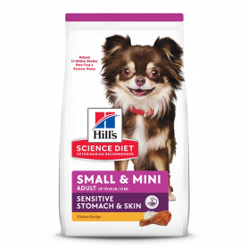 Hills Perro Adulto Sensitive Stomach & Skin Small & Mini 1,8kg Hills Perro Adulto Sensitive Stomach & Skin Small & Mini 1,8kg