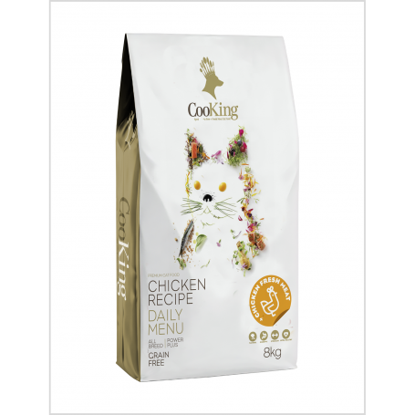 Cooking  Gato Adulto Grain Free Pollo 8 kg