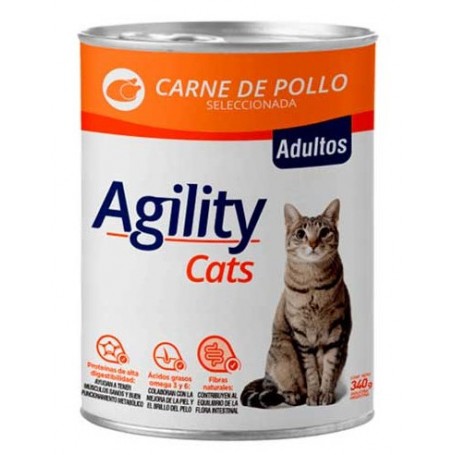 Pack 12 Alimento Húmedo XL Agility Adulto 340 grs