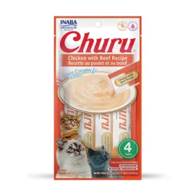 Golosina Churu Gato Pollo con Carne 4 unidades tubo