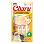 Pack 6 Golosina Churu Gato Atún con Queso x 4 unds