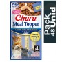 Pack 48 Golosina Churu Meal Topper Atún