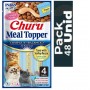 Pack 48 Golosina Churu Gato Meal Topper Atún y Vieiras