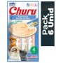 Pack 6 Golosinas Ciao Churu Atún 56grs