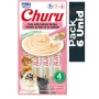 Pack 6 Golosinas Ciao Churu Atún con Salmon