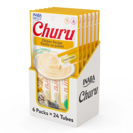 Pack 6 Golosinas Ciao Churu Pollo 56grs