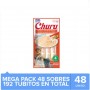 Pack 48 Golosina Churu Gato Pollo con Carne