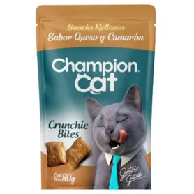 Snack Gato Champion Cat Salmon & Queso 80 g 42832 1,390.00