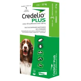 Credelio Plus Perros 11a 22 KG 1 Comprimido 42837 14,990.00