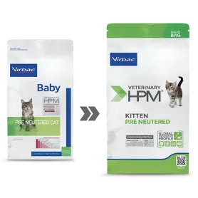 Alimento HPM Virbac Cat Baby Pre Neutered 3kg 34762 35,990.00