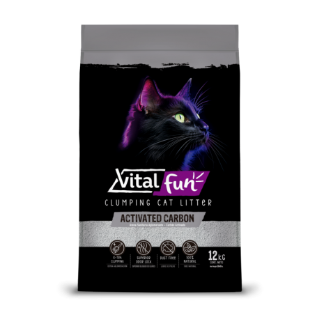 VitalFun Arena Aglomerante Carbon Activado 12 kg