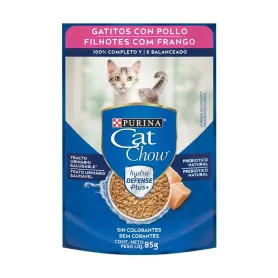 Pack Cat Chow Gatitos Pollo 15 x 85g 37837 10,990.00