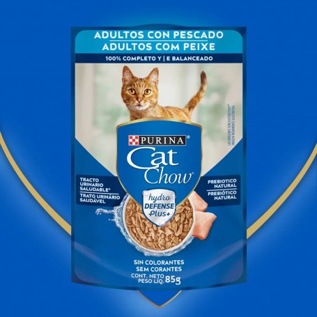 Pack Cat Chow Gato Adulto Pescado 15 x 85g