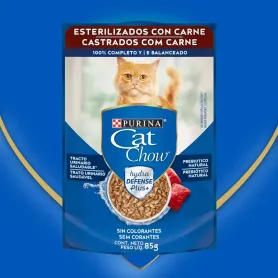 Pack Cat Chow Gato Adulto Esterilizado 15 x 85g