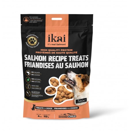 Galletas Perro Ikai Salmon 113 grs
