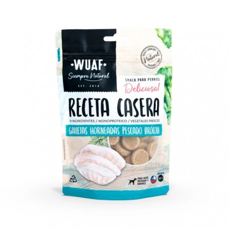 Wuaf snack perro Pescado Brócoli 100g